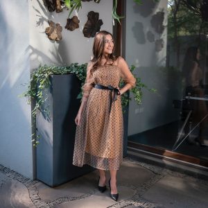 VESTIDO DE TULL POLKA DOTS