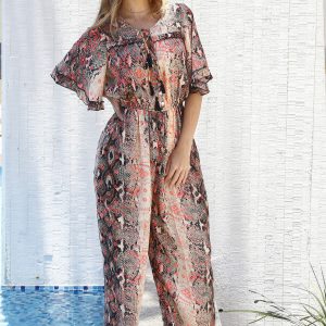 JUMPSUIT SNAKE PRINT