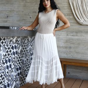 FALDA VAPOROSA ASIMÉTRICA