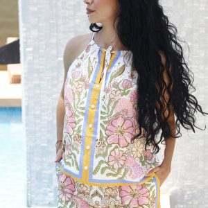 SET FLOWER PRINT