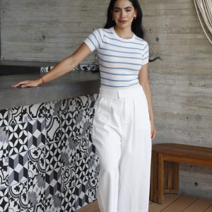 BLUSA CÁRDIGAN A RAYAS