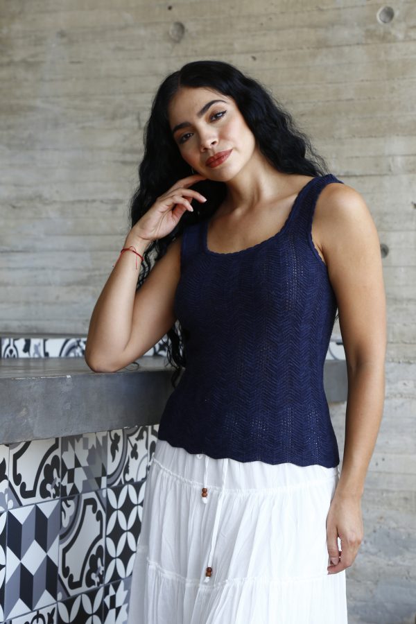 BLUSA BAJO ONDAS - Imagen 3