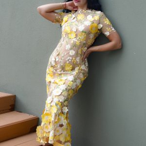 FLOWERS BLOOM DRESS