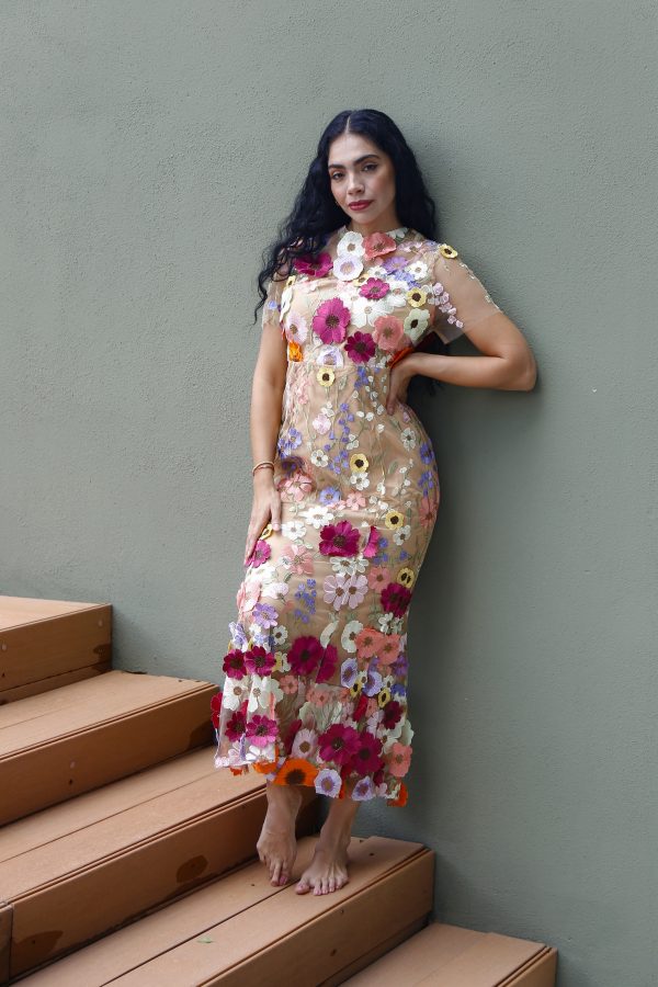 FLOWERS BLOOM DRESS - Imagen 3