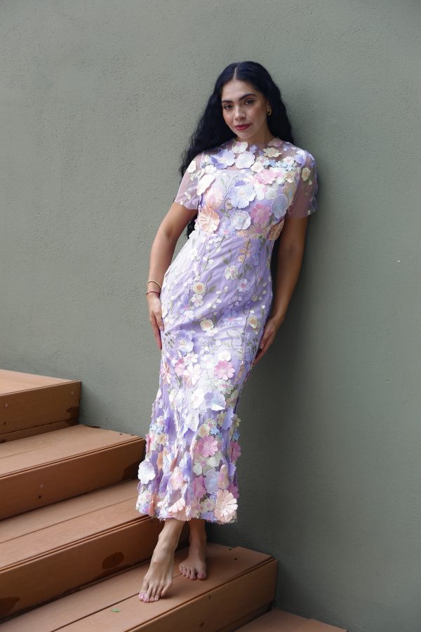 FLOWERS BLOOM DRESS - Imagen 4
